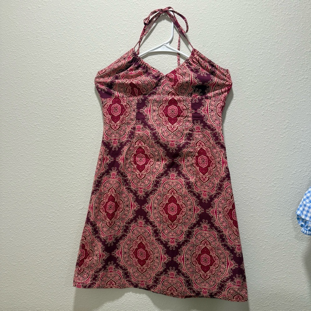 H&M Printed Halter Dress